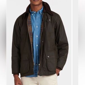 Barbour Classic Bedale Waxed Jacket Size 36 Men